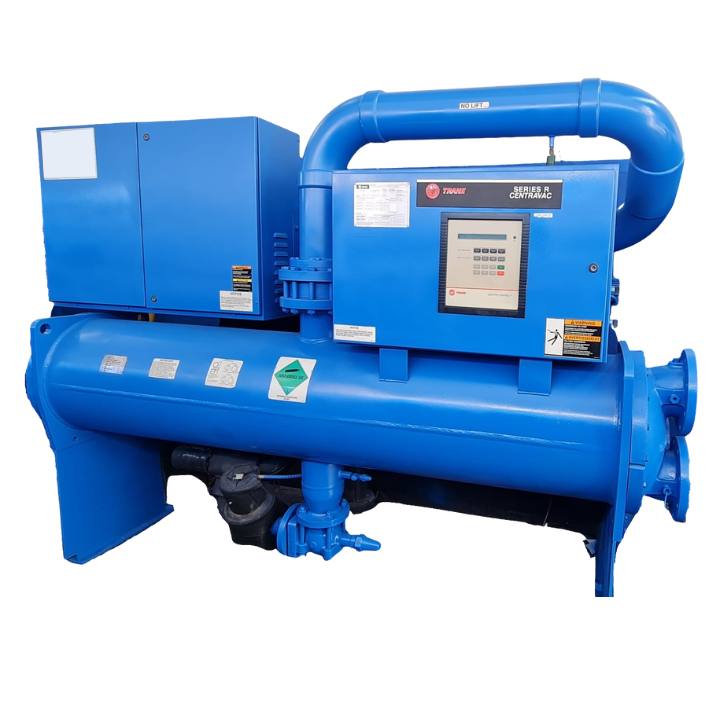 Chiller Industrial Trane RTHB 300 TR Condensação a Água Seminovo